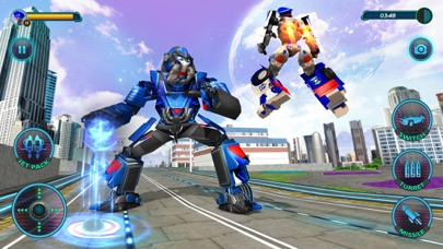 Cops Robot Battle screenshot 3