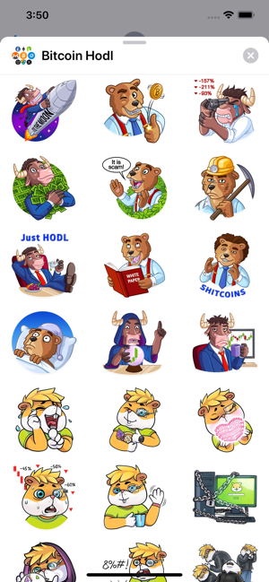 Bitcoin Crypto HODL Stickers(圖5)-速報App