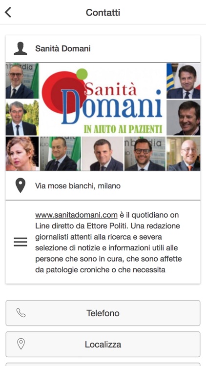 Sanità Domani