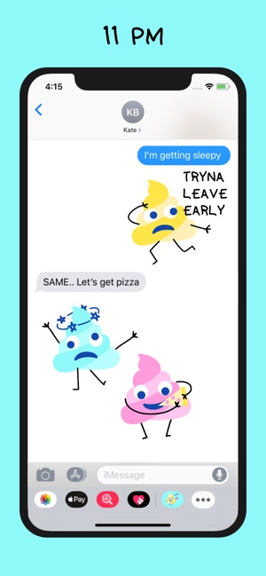Neon Party Poop Stickers(圖4)-速報App