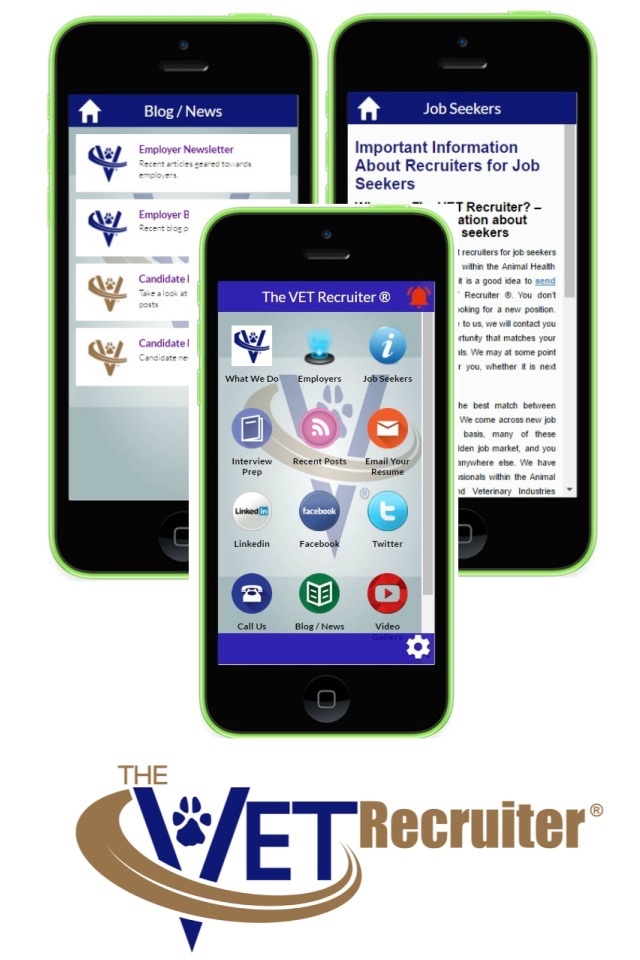 The VET Recruiter ® Mobile App screenshot 2