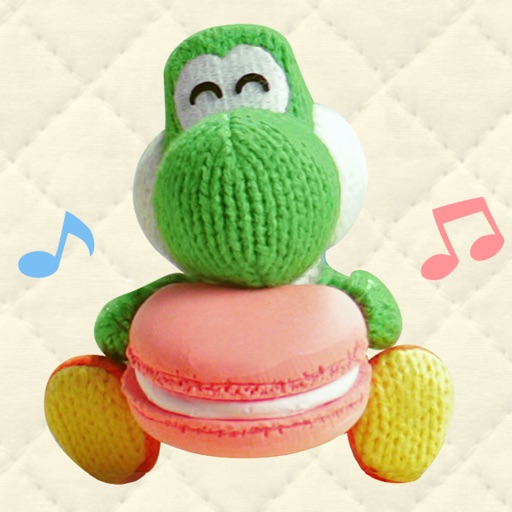 Yarn Yoshi & Poochy Stickers Icon