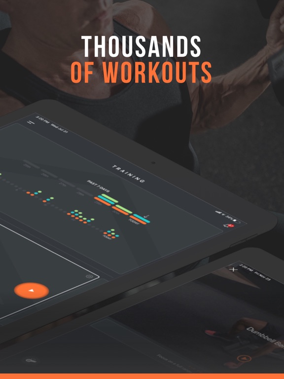 iPad Image of SHRED: Gym Workout & Tracker