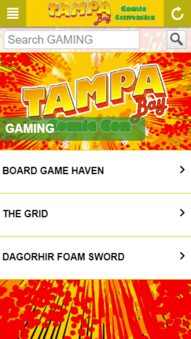 Tampa Bay Comic Convention screenshot 2