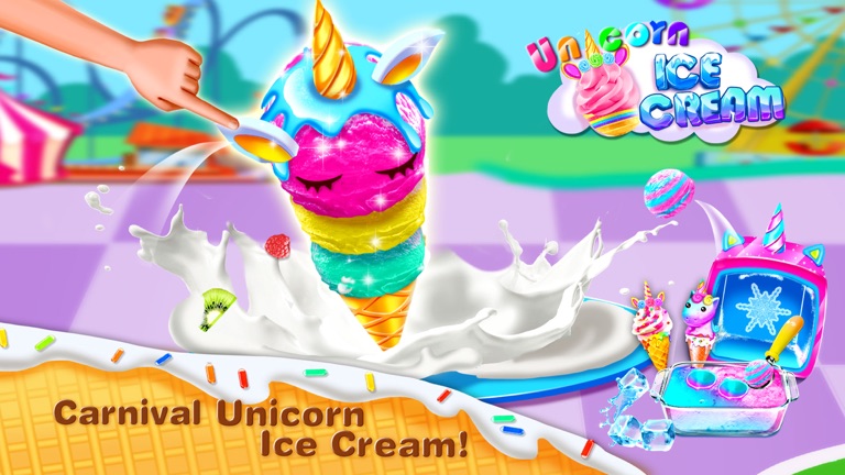 【图】Unicorn Ice Cream-Chef Games(截图1)