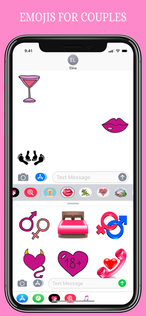 Dirty Emoji - Sexy Lips Chat