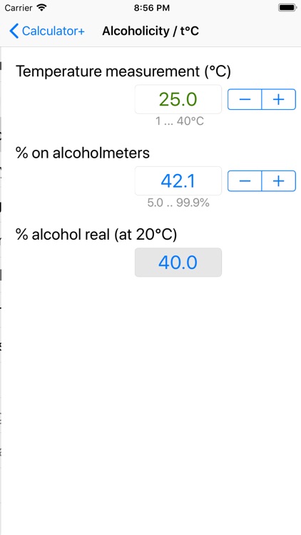 Alcohol Calculator + screenshot-6