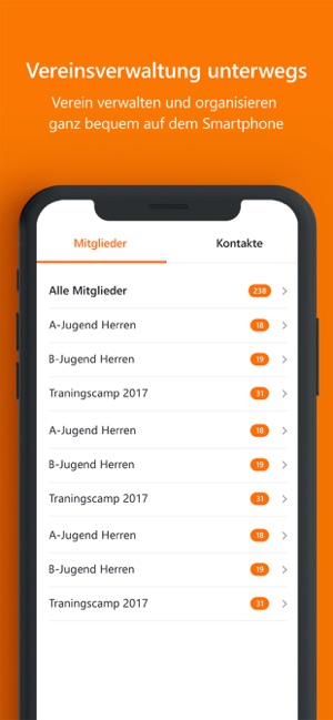 MEINVEREIN - Die Vereinsapp