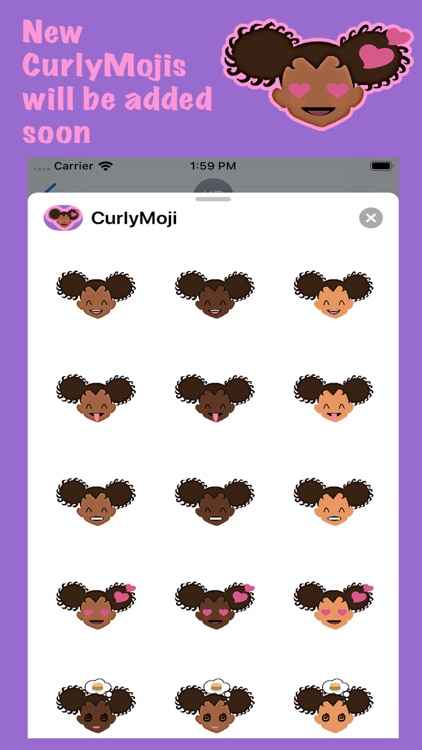 CurlyMoji