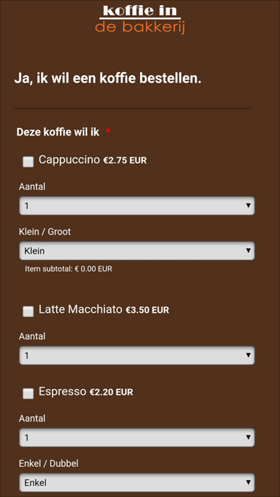 Koffie in de bakkerij screenshot 3