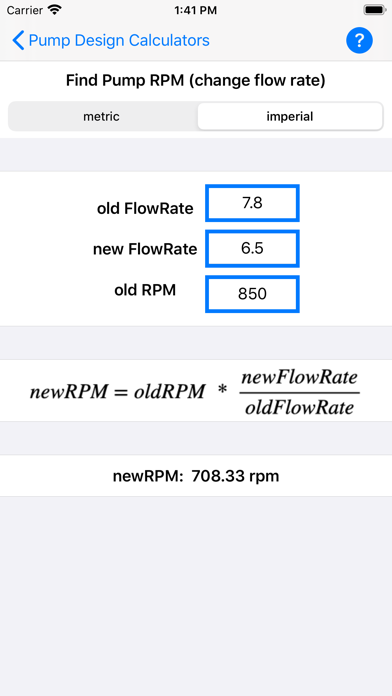 Pump Design Calculator screenshot 3