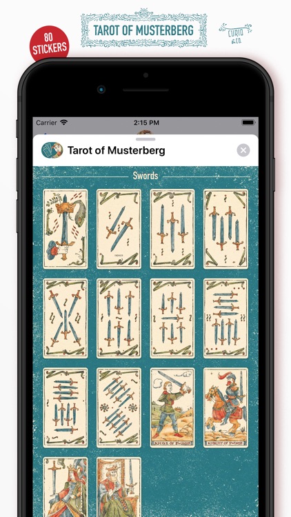 Tarot of Musterberg Stickers screenshot-3