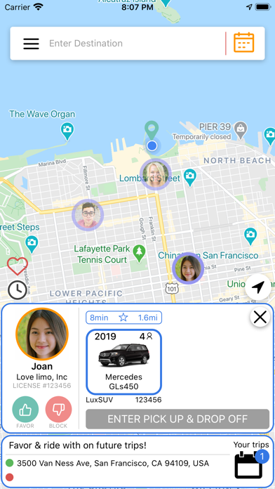 Screenshot #1 pour FitLimo