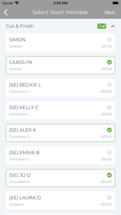 Combers Hairdressers screenshot-5