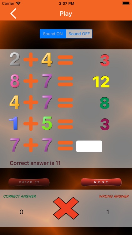 Math Brain Game screenshot-3