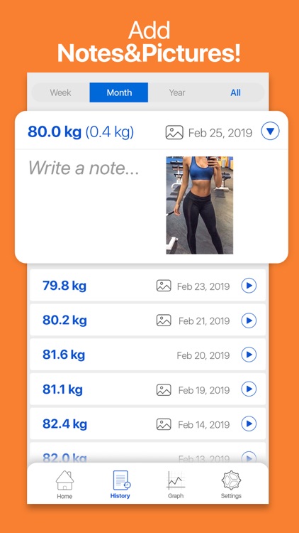 Weight Tracker BMI Calculator screenshot-3