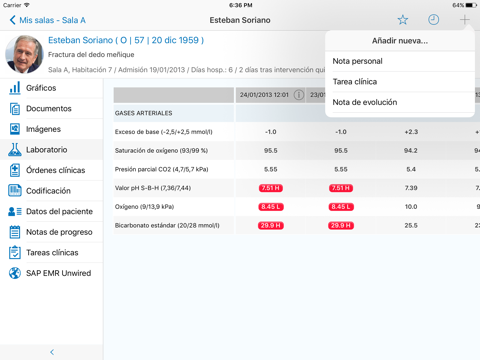 SAP EMR Unwired screenshot 3