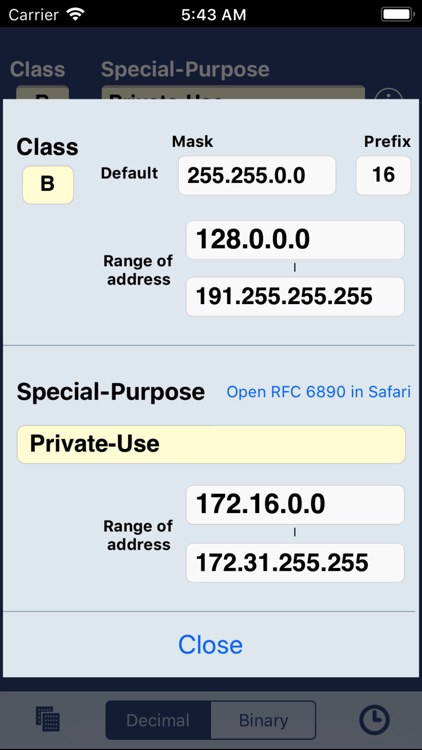 IP Keypad Pro - Subnet Calc