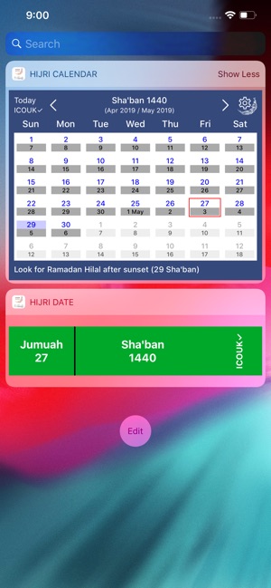 ICOUK Hijri Calendar Widgets(圖1)-速報App