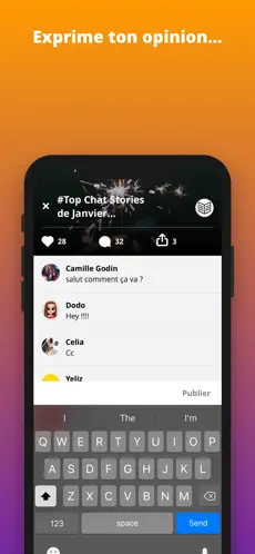Captura de Pantalla 4 Chat Stories iphone