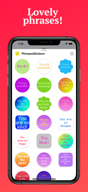 Phrases Stickers for iMessage(圖5)-速報App