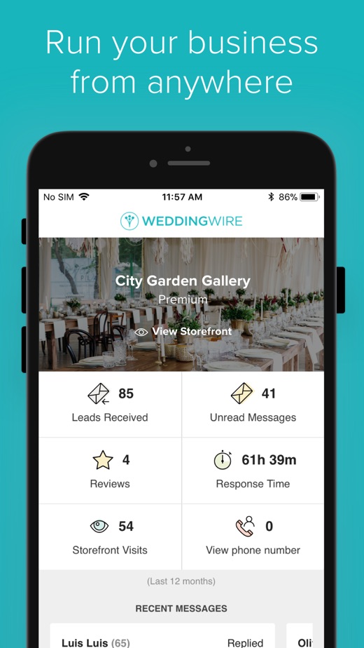 【图】WeddingWire for Pros(截图3)