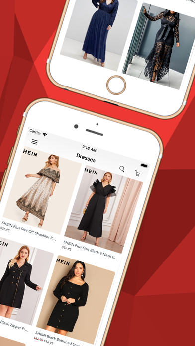 plus size shopping app