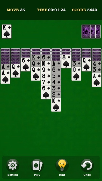 Spider Solitaire - Card