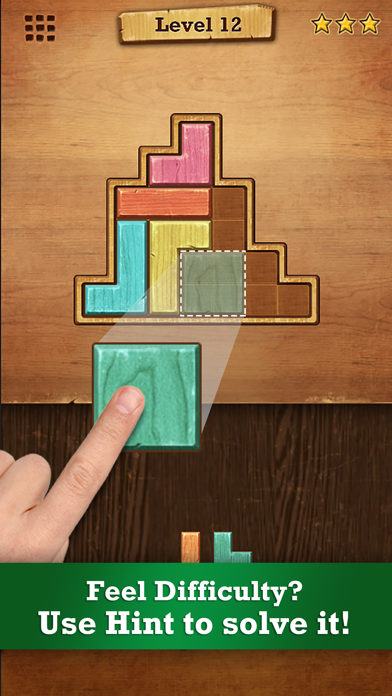 Screenshot #2 pour Wood Block Puzzle