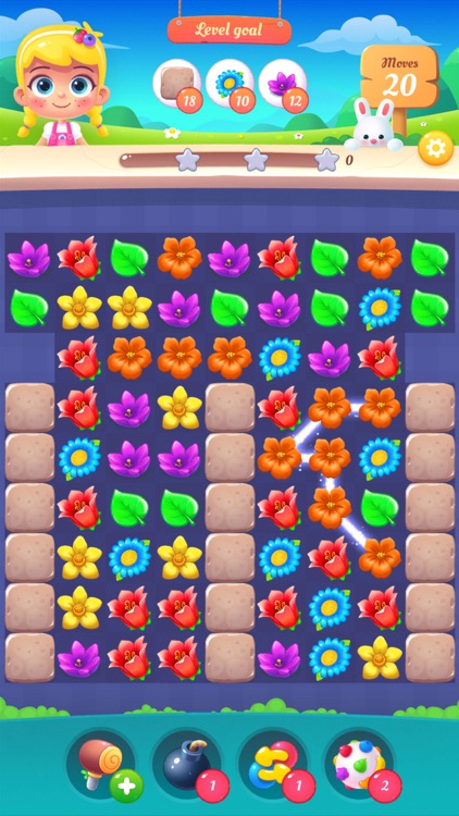 Blossom Swipe Mania screenshot-3