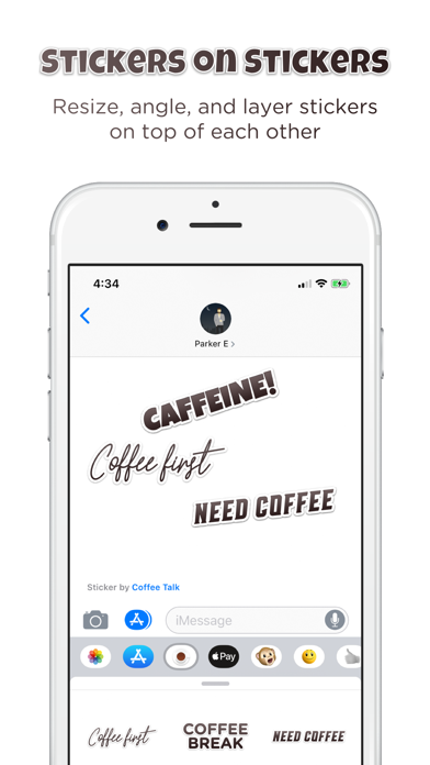 Coffee Talk Stickers screenshot 2