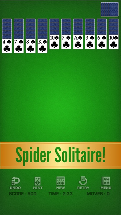 Spider Solitaire Classic ◆ screenshot-5