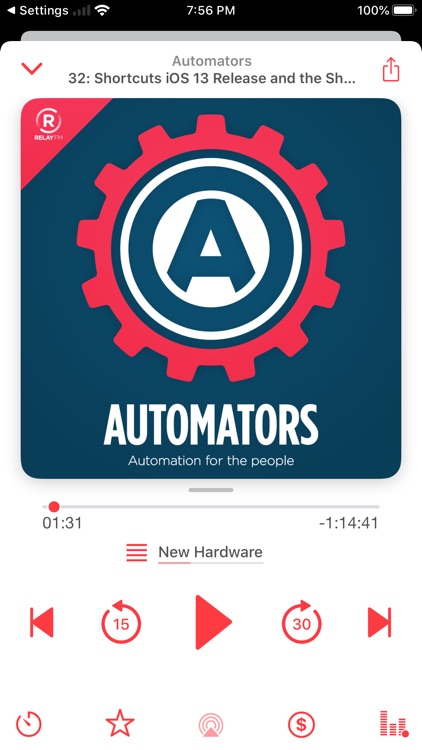 Castamatic Podcast Player