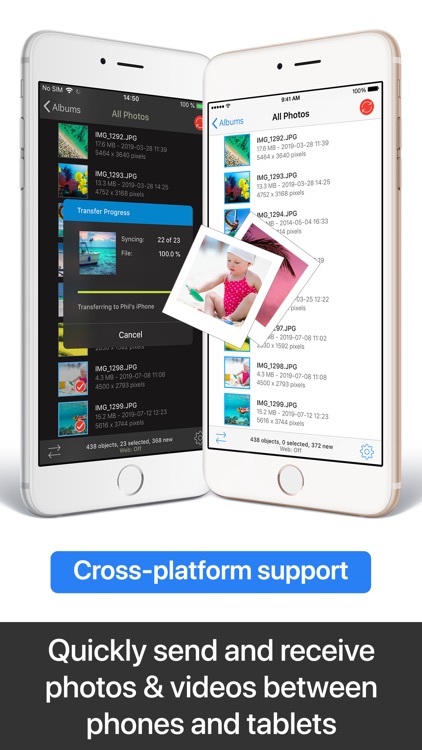PhotoSync – transfer photos screenshot-4