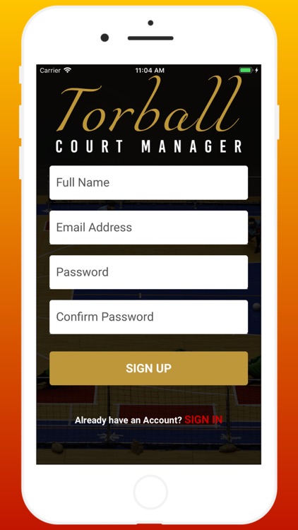 Torball Court Management