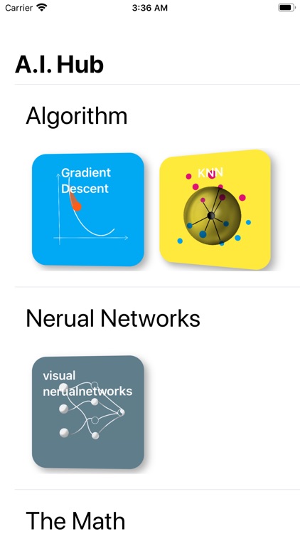 Machine Learning hub