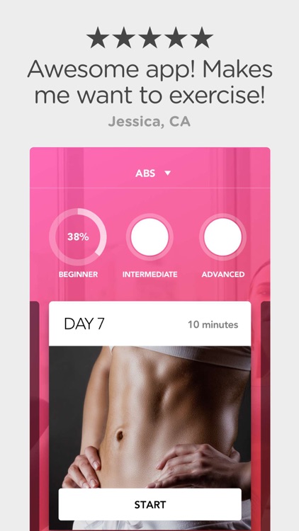 30 Day Squat And Abs Challenge screenshot-0