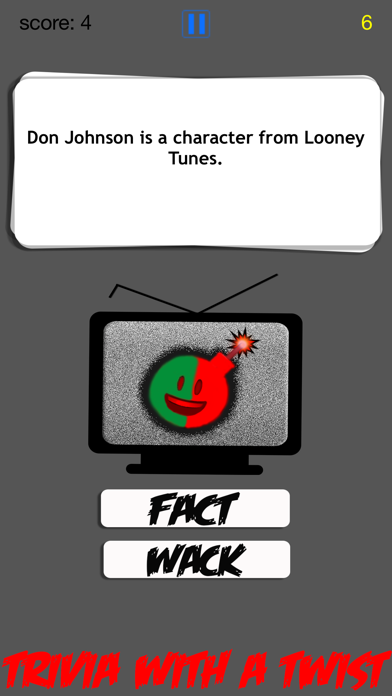 FACT OR WACK TV screenshot 2