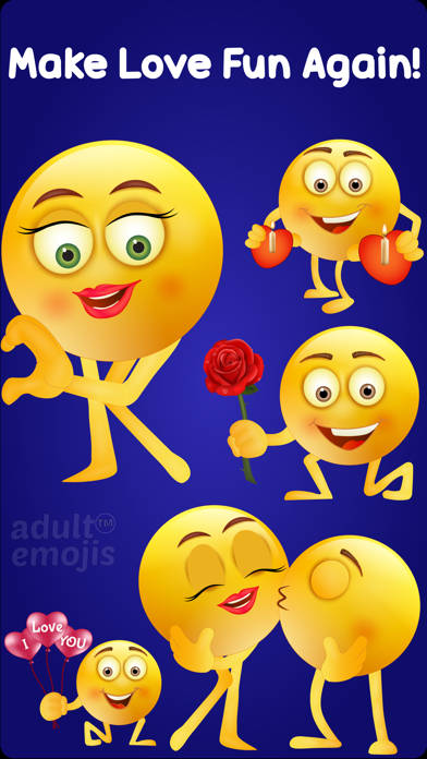 Adult Emoji Keyboard Stickers screenshot 4