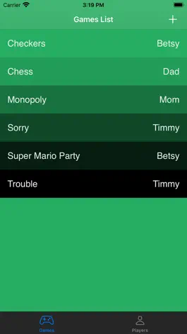 Game screenshot Family Game Tracker hack