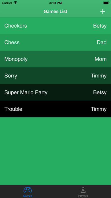 Family Game Tracker screenshot 3