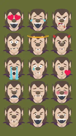 Game screenshot Wolfie - Monster Mojis Series apk