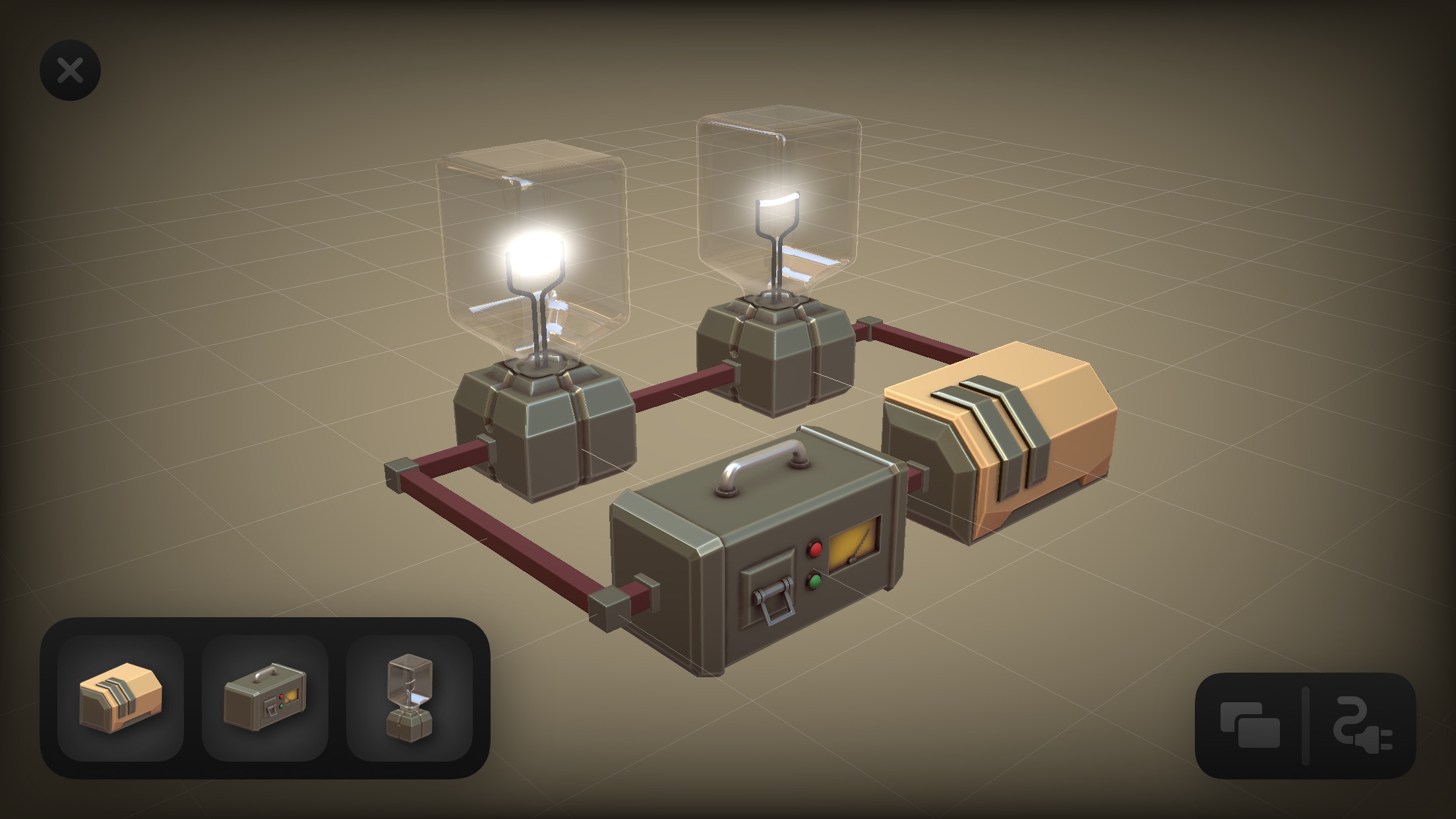 Screenshot do app Circuitry - 3D Circuit Builder