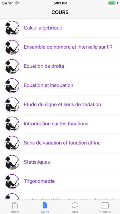Maths Seconde ES screenshot 4