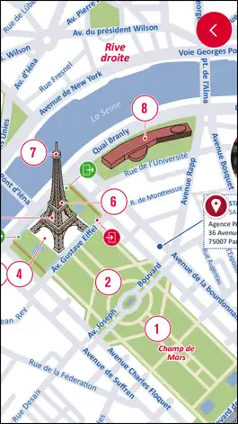 Game screenshot Audioguide PCV Tour Eiffel apk