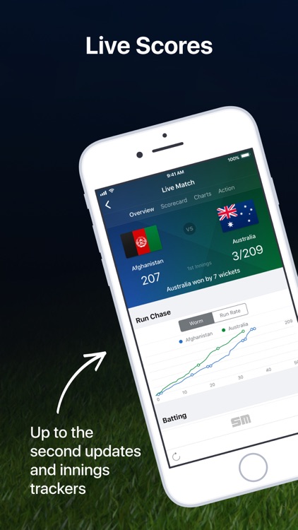 Cricket Live: The Ashes Stats screenshot-0