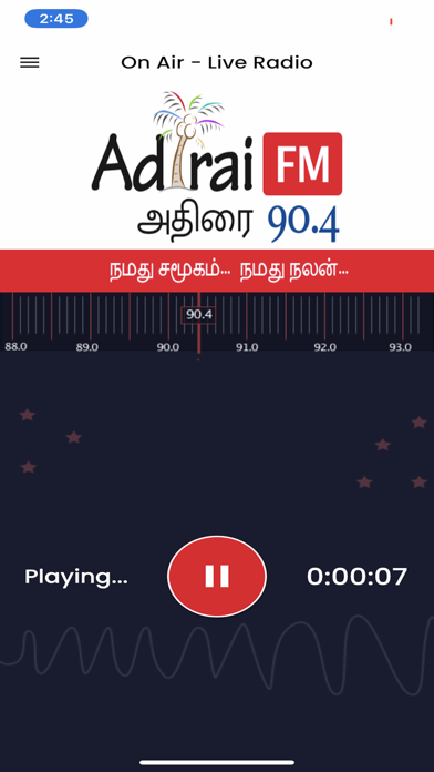 Adirai FM 90.4 - Online Radio screenshot 2