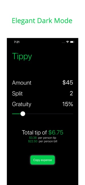 Tippy - Simple Tip Calculator(圖3)-速報App