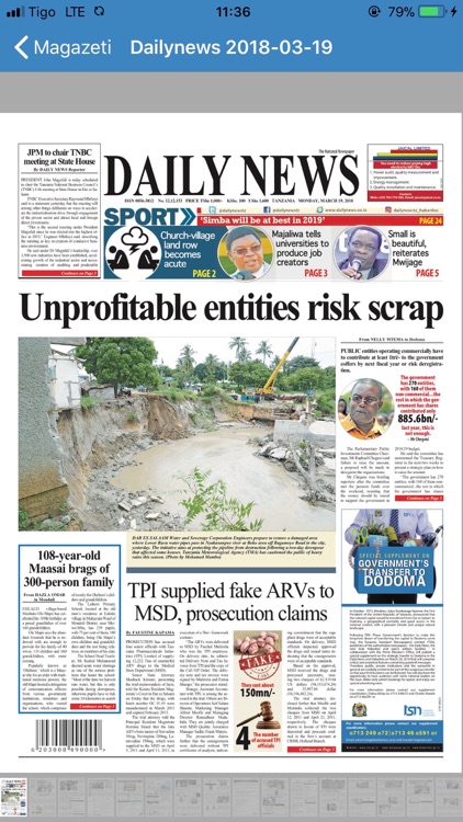 Tanzania Standard Newspapers screenshot-7