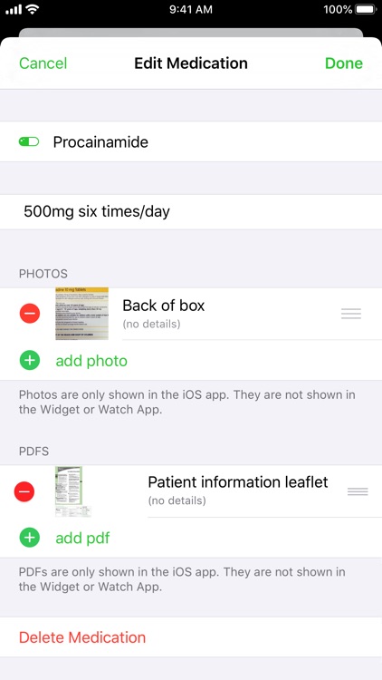 Medical ID Record screenshot-4